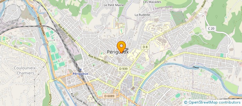 localisation de l'entreprise ADMIN C  PERIGUEUX