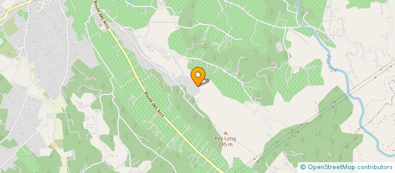 localisation de l'entreprise ADMIN-CO  LORGUES