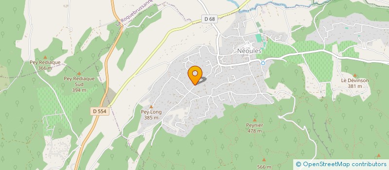 localisation de l'entreprise ADMIN PLUS SERVICES à NEOULES