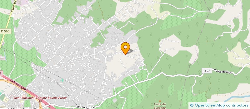 localisation de l'entreprise ADMIN'PRO à SAINT-MAXIMIN-LA-SAINTE-BAUME