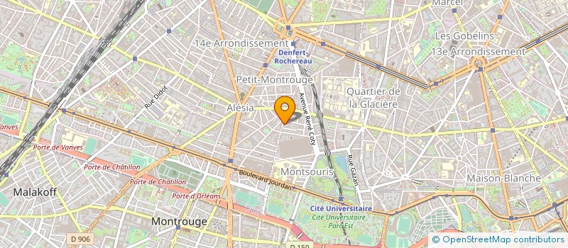 localisation de l'entreprise ADMIN RECH EXPERT FORMAT AFF FIN IND  PARIS