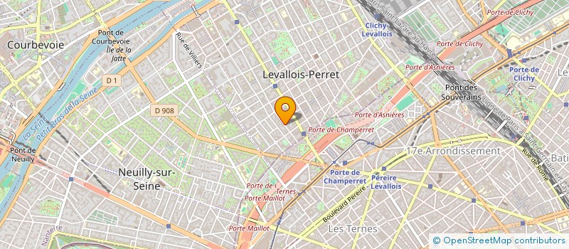 localisation de l'entreprise ADMIN SERVICES à LEVALLOIS-PERRET