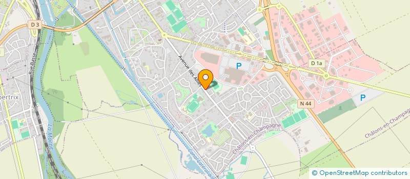 localisation de l'entreprise ADMINCOOPVITI  CHALONS-EN-CHAMPAGNE