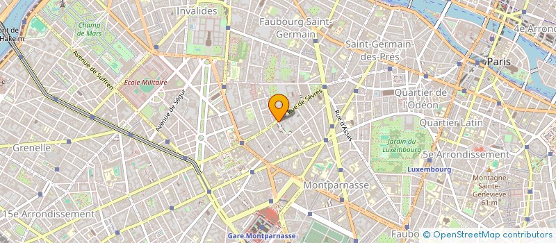 localisation de l'entreprise ADMINET à PARIS