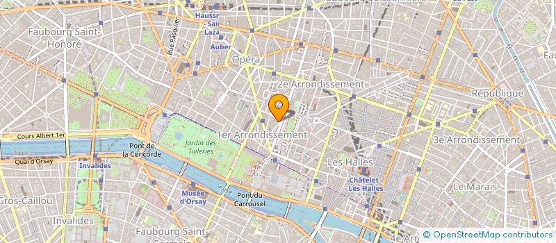 localisation de l'entreprise ADMINIST CONS INVEST IMMOB ENTRET RENOV à PARIS