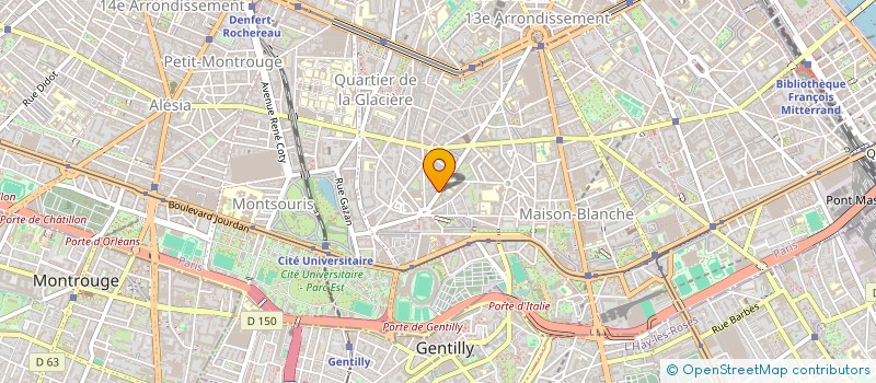 localisation de l'entreprise ADMINISTRATEUR DE BIENS à PARIS