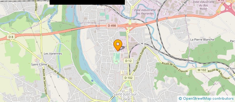 localisation de l'entreprise ADMINISTRATIF BUREAU SERVICES LOIRE à SAINT-JUST-SAINT-RAMBERT