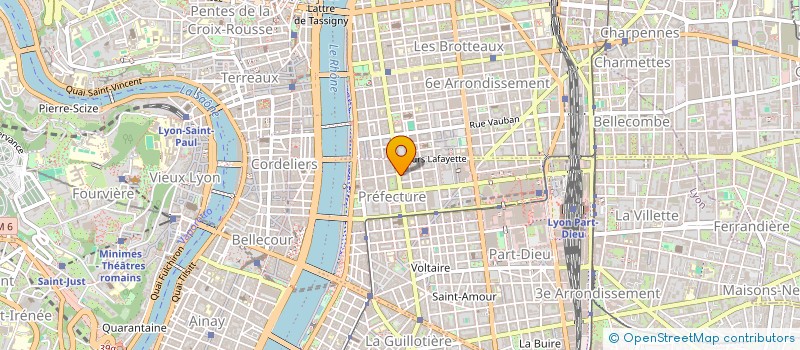 localisation de l'entreprise ADMINISTRATION DE BIENS GESTION TRANSACTION  LYON