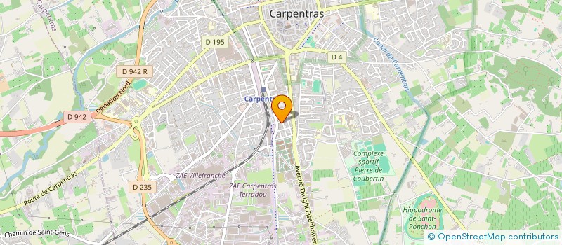 localisation de l'entreprise ADMINISTRATION ET CONSEIL ET ANALYSE ET CONTROLE à CARPENTRAS