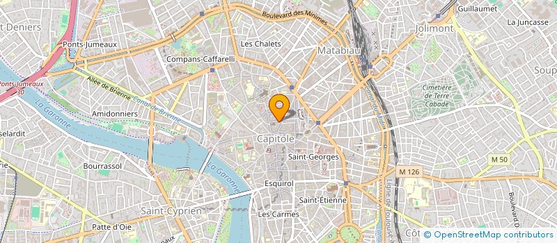 localisation de l'entreprise ADMINISTRATION GESTION SECRETARIAT PME à TOULOUSE