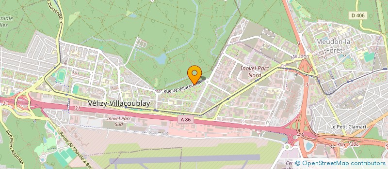 localisation de l'entreprise ADMINISTRATION RESEAU-SUPPORT INGENIERIE à VELIZY-VILLACOUBLAY