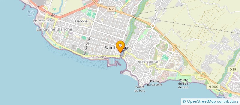localisation de l'entreprise ADMINISTRATION SUPERIEURE DES TERRES AUSTRALES ET ANTARCTIQUES FRANCAISES à SAINT-PIERRE
