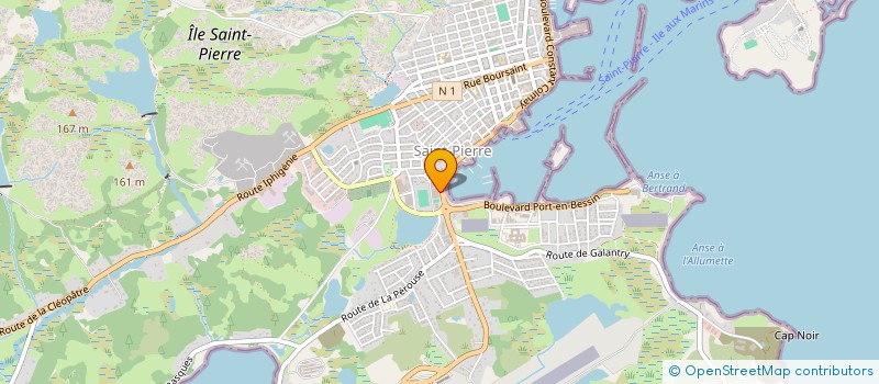 localisation de l'entreprise ADMINISTRATION TERRITORIALE DE SANTE DE SAINT-PIERRE-ET-MIQUELON  SAINT PIERRE