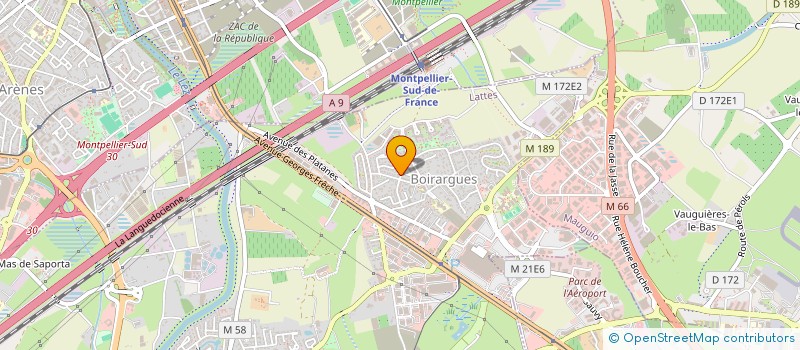 localisation de l'entreprise ADMINLEXIS  LATTES