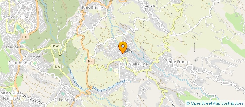 localisation de l'entreprise ADMINSTR' ART  SAINT-PAUL