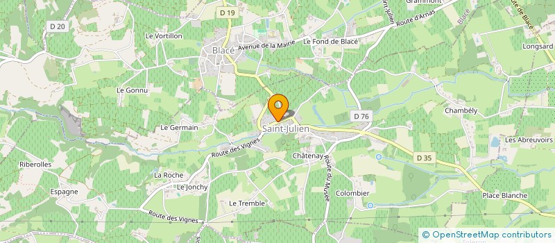 localisation de l'entreprise ADMINTECH ASSIST'  SAINT-JULIEN