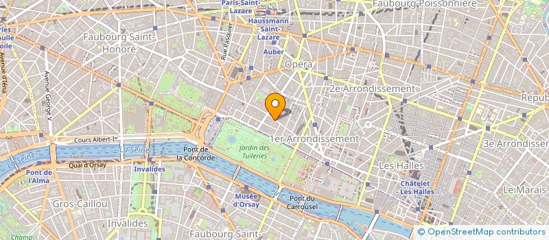 localisation de l'entreprise ADMINVEST  PARIS