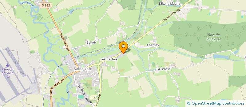 localisation de l'entreprise ADMIR  SAINT-YAN