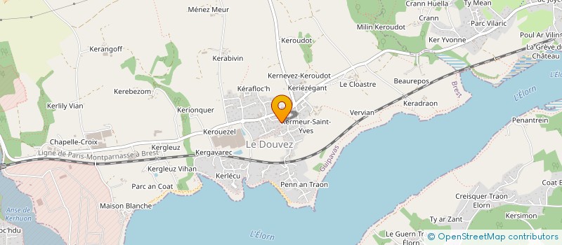 localisation de l'entreprise ADMLB  GUIPAVAS