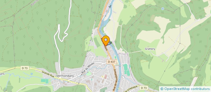 localisation de l'entreprise ADMO  PONT-DE-ROIDE-VERMONDANS