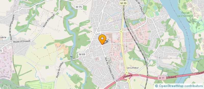 localisation de l'entreprise ADMO-CONSEILS à LA CHAPELLE-SUR-ERDRE