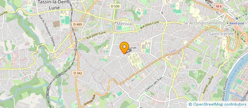 localisation de l'entreprise ADMONEM à LYON