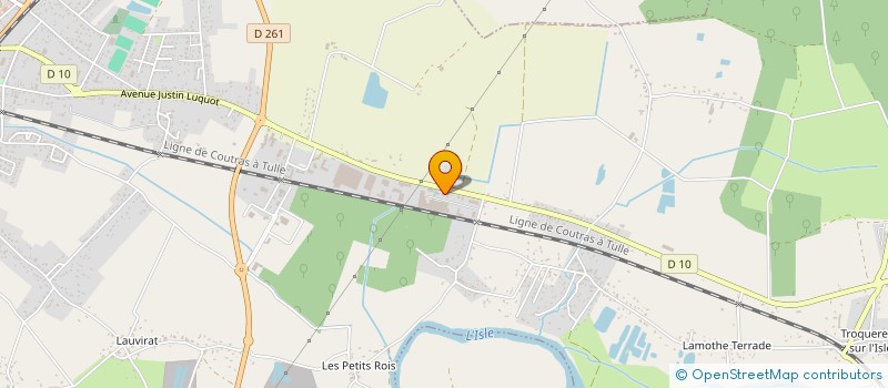 localisation de l'entreprise ADMP à COUTRAS