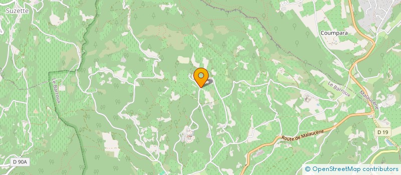 localisation de l'entreprise ADMP  LE BARROUX