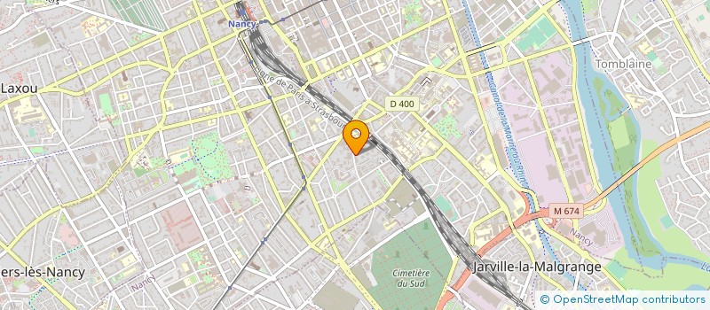 localisation de l'entreprise ADMR A.L.I.E.H  VANDUVRE-LES-NANCY