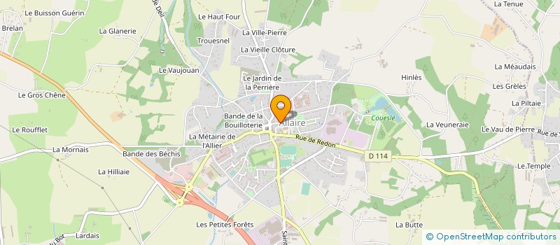 localisation de l'entreprise ADMR ALLAIRE à ALLAIRE