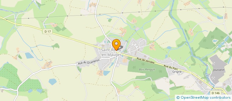localisation de l'entreprise ADMR BOCAGE SAINT REMY à MONTREVAULT-SUR-EVRE