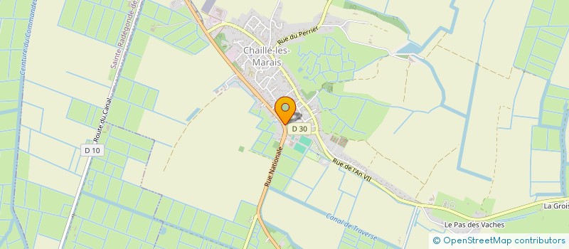 localisation de l'entreprise ADMR CHAILLE LES MARAIS à CHAILLE-LES-MARAIS