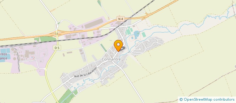 localisation de l'entreprise ADMR CONNANTRE ET ENVIRONS REFERENCE SERVICE A LA PERSONNE à CONNANTRE