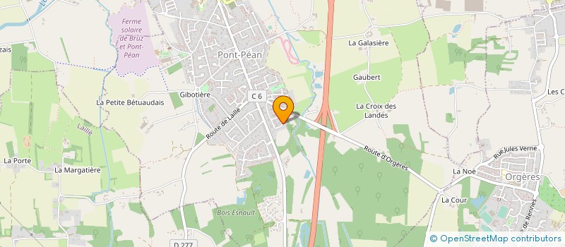 localisation de l'entreprise ADMR CONSTRUCTION  PONT-PEAN