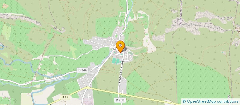 localisation de l'entreprise ADMR D AUREILLE à AUREILLE