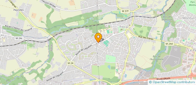 localisation de l'entreprise ADMR DE BOUCONNE à PIBRAC