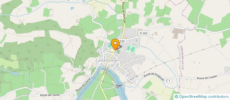 localisation de l'entreprise ADMR DE CASTELMORON SUR LOT  CASTELMORON-SUR-LOT