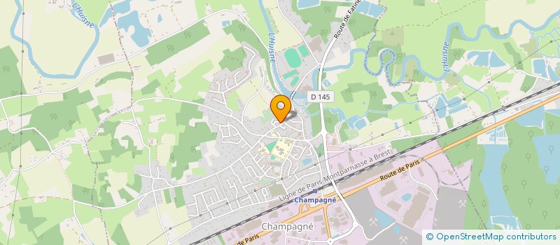 localisation de l'entreprise ADMR DE CHAMPAGNE à CHAMPAGNE