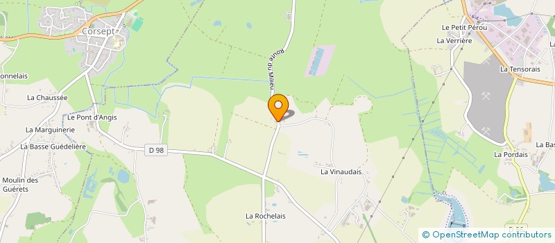 localisation de l'entreprise ADMR DE CHEMERE à CHAUMES-EN-RETZ