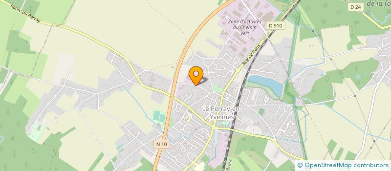 localisation de l'entreprise ADMR DE DOMYLIA SUD YVELINES à LE PERRAY-EN-YVELINES