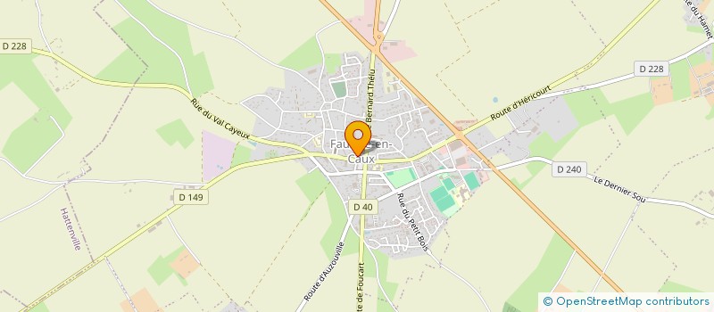 localisation de l'entreprise ADMR DE FAUVILLE EN CAUX à TERRES-DE-CAUX