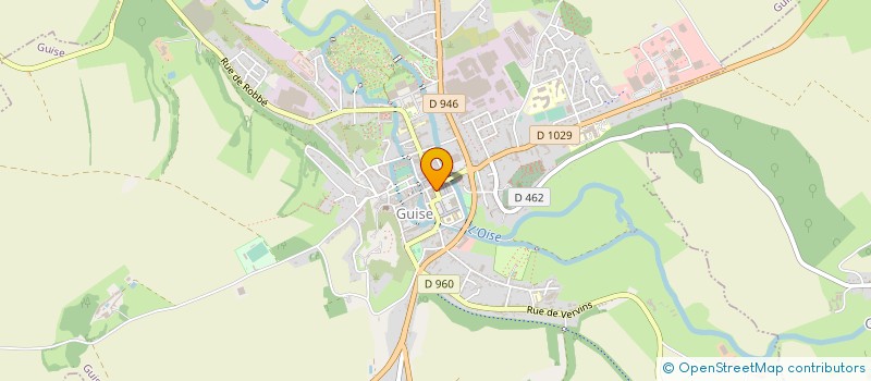 localisation de l'entreprise ADMR DE GUISE ET ENVIRONS à GUISE