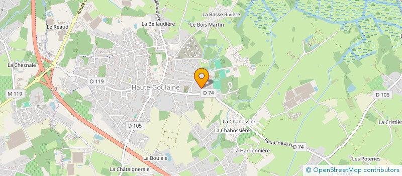 localisation de l'entreprise ADMR DE HAUTE GOULAINE à HAUTE-GOULAINE