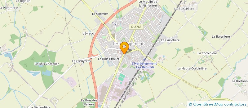 localisation de l'entreprise ADMR DE L HERBERGEMENT  L'HERBERGEMENT