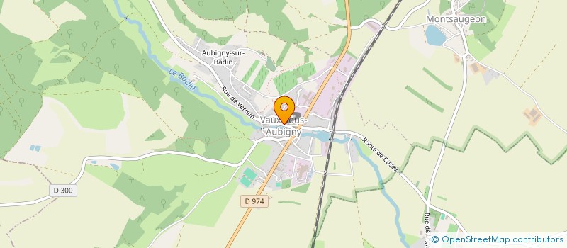 localisation de l'entreprise ADMR DE LA VINGEANNE à LE MONTSAUGEONNAIS