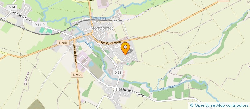 localisation de l'entreprise ADMR DE MONTCORNET ET ENVIRONS à MONTCORNET