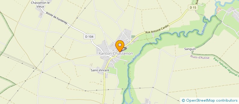 localisation de l'entreprise ADMR DE NIEUL SUR L AUTISE à SAINT-HILAIRE-DES-LOGES