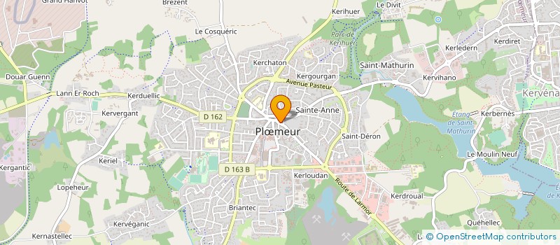 localisation de l'entreprise ADMR DE PLOEMEUR à PLOEMEUR