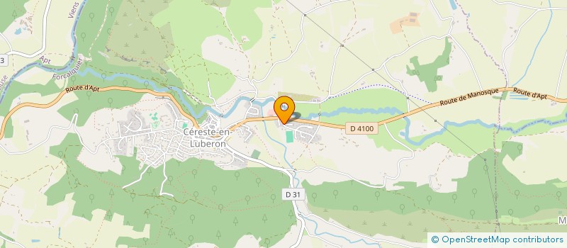 localisation de l'entreprise ADMR DE REILLANNE à CERESTE-EN-LUBERON