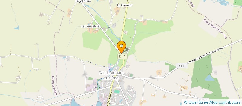 localisation de l'entreprise ADMR DE SAINT AIGNAN SUR ROE à SAINT-AIGNAN-SUR-ROE